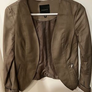 Dynamite Pleather Jacket